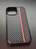 Iphone 16 Pro MAX coque cuir et carbon, Ophalen of Verzenden, Nieuw
