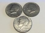 Usa lot 3 x 1/2 dollar verschillend, Postzegels en Munten, Ophalen of Verzenden
