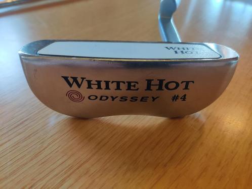 Vintage golftas met golfclubs, Sport en Fitness, Golf, Gebruikt, Ophalen