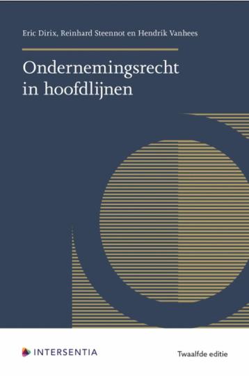 Ondernemingsrecht in hoofdlijnen - twaalfde editie beschikbaar voor biedingen