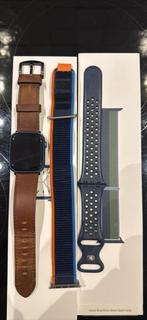 Apple Watch 7 blauw 45mmm, Telecommunicatie, Ophalen of Verzenden, Gebruikt, Apple