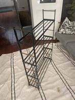 Superbe étagère en métal vintage, Huis en Inrichting, Woonaccessoires | Cd- en Dvd-rekken, Ophalen, Gebruikt, Metaal