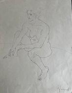 Godfried Vervisch, Antiek en Kunst, Kunst | Tekeningen en Fotografie, Ophalen