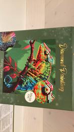 Diamond painting kameleon 30 x 30, Ophalen of Verzenden, Nieuw