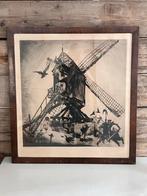 Ets Maurice Langaskens ‘Don Quichotte’, Antiek en Kunst, Ophalen of Verzenden