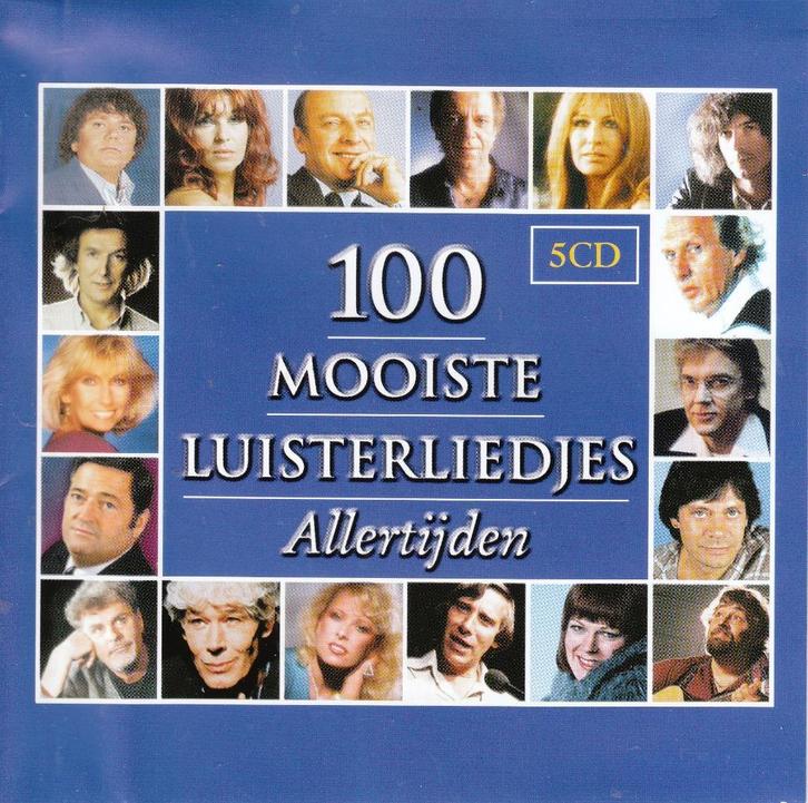 De100 mooiste luisterliedjes allertijden, Cd's en Dvd's, Cd's | Verzamelalbums, Nederlandstalig, Verzenden