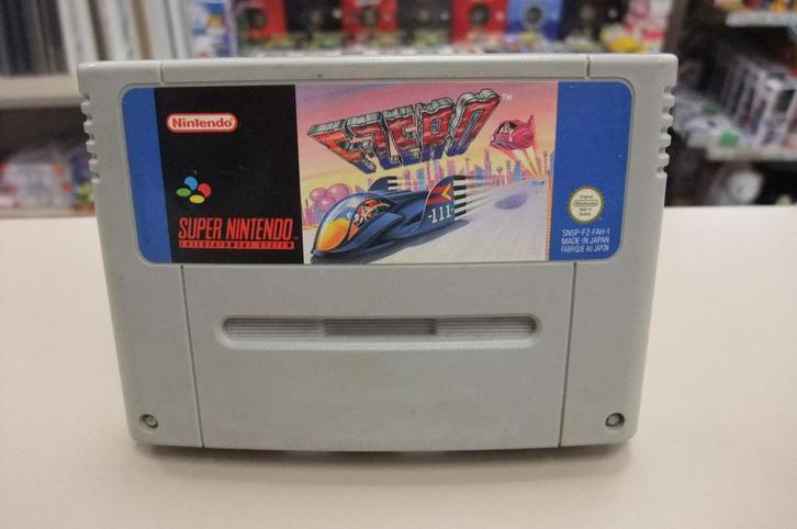 F-zero (cart only) FAH snes, Games en Spelcomputers, Games | Nintendo Super NES, Gebruikt, Racen en Vliegen, 1 speler, Vanaf 7 jaar