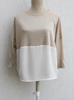 Leuke blouse van Zara S, Kleding | Dames, Blouses en Tunieken, Zara, Beige, Ophalen of Verzenden, Zo goed als nieuw