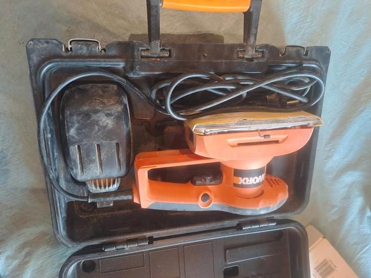 WORX vibrerende schuurmachine, Doe-het-zelf en Bouw, Gereedschap | Schuurmachines, Zo goed als nieuw, Ophalen of Verzenden