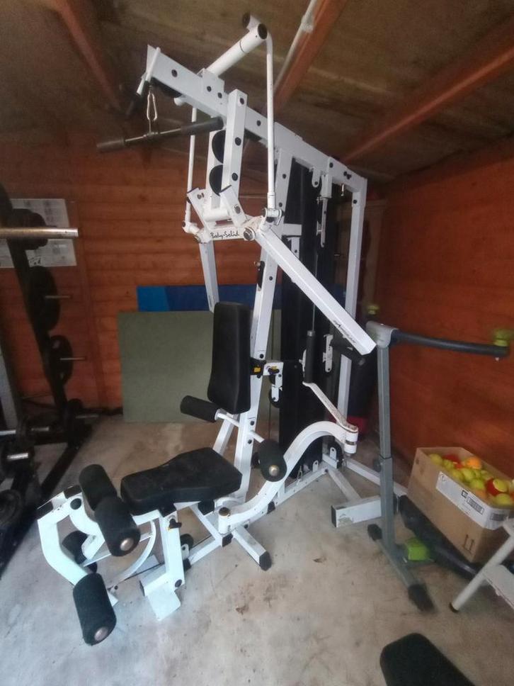 Body-solid EMX-2750S multi station Bi-angular, Sports & Fitness, Équipement de fitness, Utilisé, Enlèvement ou Envoi