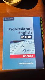 Professional English in Use - Finance, Ophalen of Verzenden, Zo goed als nieuw