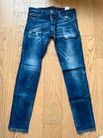Dsquared Blue Jeans White Specks Slim Fit Size 48, Kleding | Heren, Spijkerbroeken en Jeans, Blauw, Overige jeansmaten, Ophalen of Verzenden