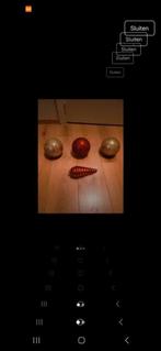 4 hele grote kerstballen, Diversen, Kerst, Ophalen of Verzenden, Zo goed als nieuw