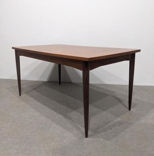 Prachtige vintage eettafel, Huis en Inrichting, Tafels | Eettafels, Teakhout, Ophalen