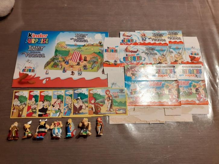 Astérix Uderzo Kinder surprise, Verzamelen, Stripfiguren, Gebruikt, Beeldje of Figuurtje, Asterix en Obelix, Ophalen of Verzenden