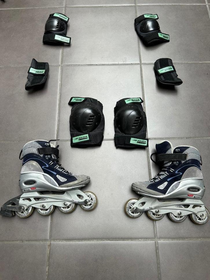 Patines à roulettes, Sport en Fitness, Skeelers, Gebruikt, Inline skates 4 wielen, Overige merken, Dames, Ophalen