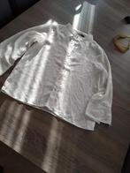 Zara witte blouse met kant - small, Ophalen of Verzenden, Zo goed als nieuw, Maat 36 (S), Wit