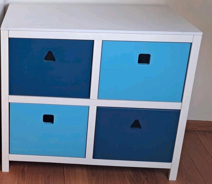Kleurrijke kinderkast, Kinderen en Baby's, Kinderkamer | Commodes en Kasten, Ophalen