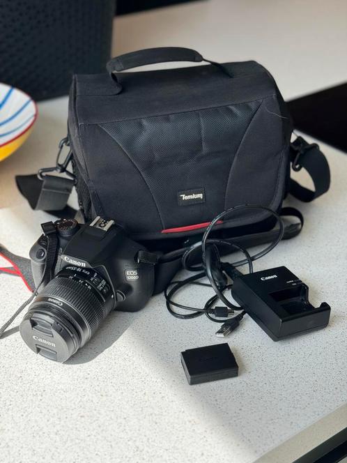 Canon EOS 1200D + 18-55mm lens, Audio, Tv en Foto, Fotocamera's Digitaal, Gebruikt, Spiegelreflex, Canon, Ophalen of Verzenden