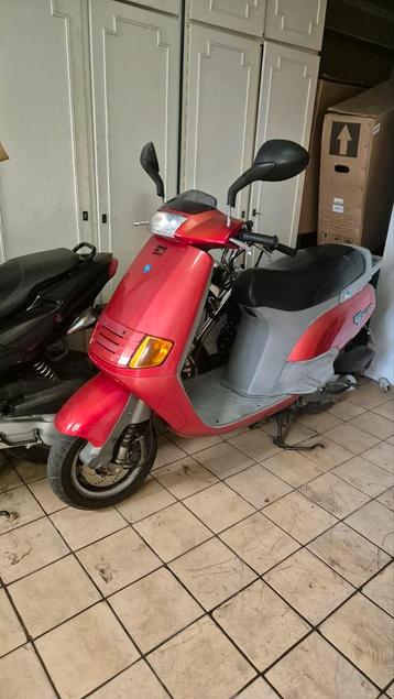 Piaggio skipper 125 + sm06 + malossi vario, Enlèvement, Utilisé