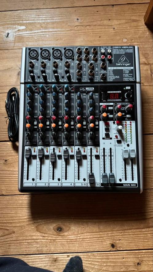 Behringer Xenyx X1204 USB + CASE /  NEW, Muziek en Instrumenten, Mengpanelen, Ophalen of Verzenden