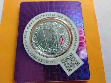 3X BRITANNIA BREXIT 2016 COLOR LIMITED 1 OUNCE ZELDZAAM  beschikbaar voor biedingen