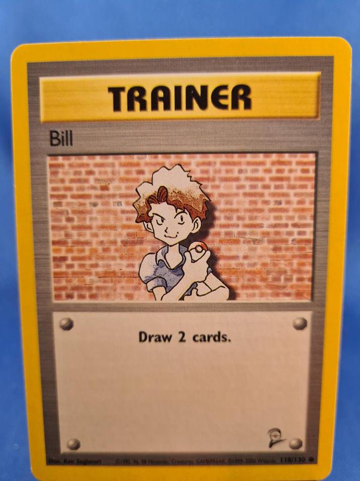 Bill 118/130 - Base Set 2, Hobby en Vrije tijd, Verzamelkaartspellen | Pokémon, Gebruikt, Verzenden