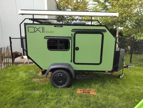 Squaredrop tiny caravan, Caravans en Kamperen, Caravans, Particulier, tot en met 2, 500 - 750 kg, Overige, Overige merken, Koelkast