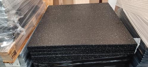 Schokabsorberende rubber fitnesstegels, Sport en Fitness, Fitnessmaterialen, Nieuw, Fitnessmat, Ophalen