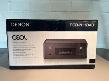 DENON RCD-N11DAB +CD Nieuw 2x65 W Heos build in, wifi.. beschikbaar voor biedingen