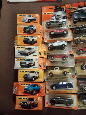 Matchbox,verschillende midellen beschikbaar voor biedingen