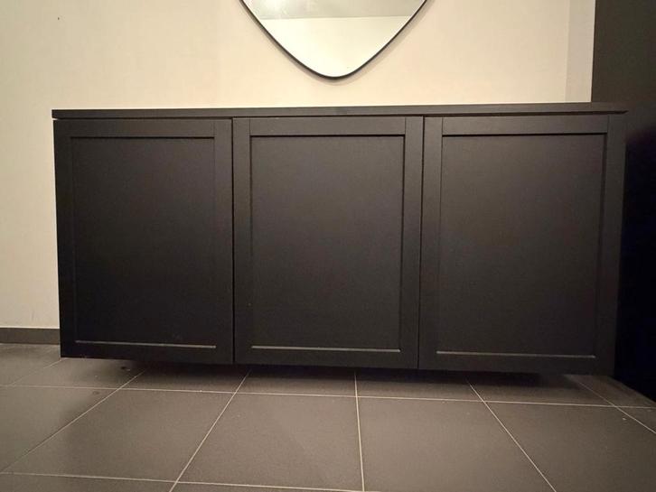 3 IKEA METOD kasten met zwarte Lerhyttan deuren/ 3 cai, Huis en Inrichting, Kasten | Schoenenkasten, Zo goed als nieuw, Ophalen