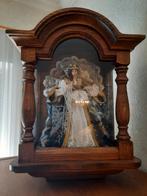 Maria beeldje in massief houten kastje!, Enlèvement
