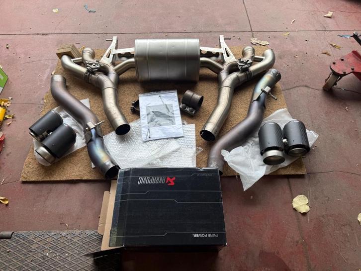 Akrapovic bmw m8 compétition f91 f92 Titane ORIGINALE, Auto-onderdelen, Uitlaatsystemen, BMW, Ophalen