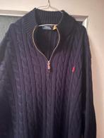 Pull demi-zippé en coton torsadé XXXL Polo Ralph Lauren, Enlèvement ou Envoi, Comme neuf