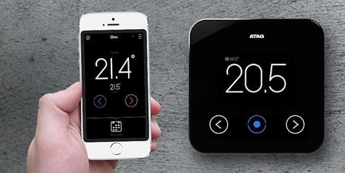 ATAG One zone thermostaat, Bricolage & Construction, Thermostats, Comme neuf, Thermostat intelligent, Enlèvement ou Envoi