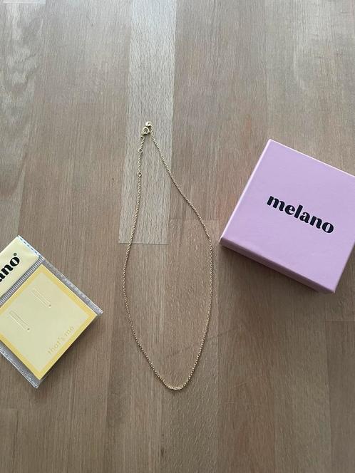 Nieuw Melano ketting Cateye Carry 18 carat gold plating, Handtassen en Accessoires, Kettingen, Nieuw, Ophalen