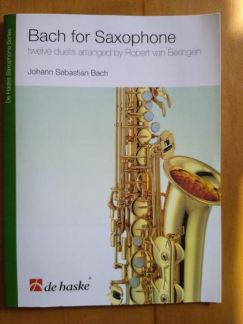 Boek Bach for Saxophone, Musique & Instruments, Partitions, Neuf, Artiste ou Compositeur, Classique, Saxophone, Hautbois, Enlèvement