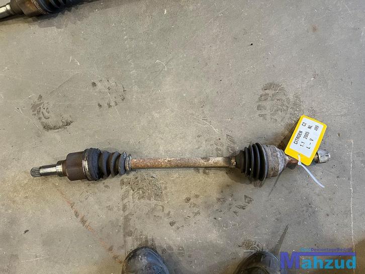 CITROEN C2 1.1 aandrijfas links 2003-2010, Auto-onderdelen, Transmissie en Toebehoren, Citroën, Gebruikt, Ophalen of Verzenden