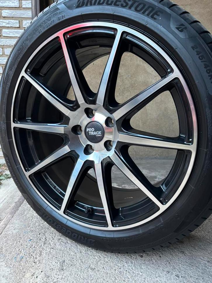 Protrack Wheels 5x108 19inch Ford Jaguar Volvo, Auto-onderdelen, Banden en Velgen, Banden en Velgen, Zomerbanden, 19 inch, 245 mm