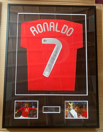 Gesigneerd C.Ronaldo shirt 2007/08 Manchester United beschikbaar voor biedingen