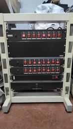 19" rack met stroomverdelers, Audio, Tv en Foto, Overige Audio, Tv en Foto, Ophalen, Gebruikt