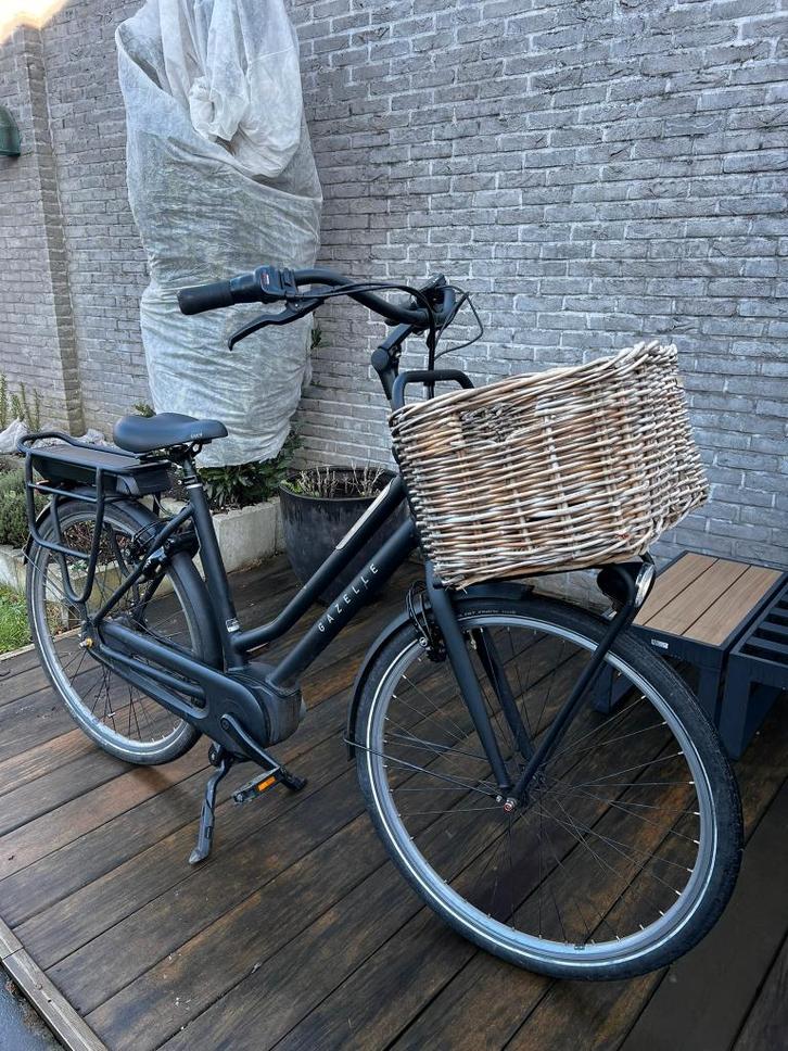 Gazelle Heavy Duty elektrische fiets, Fietsen en Brommers, Elektrische fietsen, Zo goed als nieuw, Gazelle, 51 tot 55 cm, 50 km per accu of meer