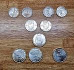 Lot van 10 oude Belgische munten., Postzegels en Munten, Ophalen