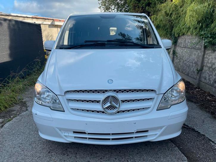 Mercedes Vito Bestelwagen 2014 3zit Airco + Navi, Auto's, Mercedes-Benz, Particulier, Vito, ABS, Achteruitrijcamera, Airbags, Airconditioning