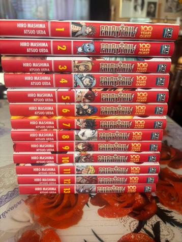 Manga fairy tail 100 years quest 1-13 quasi intégrale  beschikbaar voor biedingen