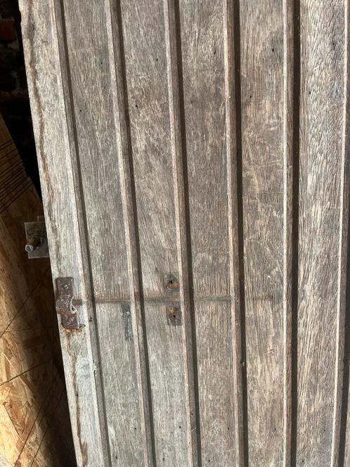 Deuren en poorten uit oude hoeve, Doe-het-zelf en Bouw, Deuren en Vliegenramen, Gebruikt, Buitendeur, 200 tot 215 cm, 100 tot 120 cm
