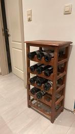 Casier à vin en bois pour 15 bouteilles, Maison & Meubles, Enlèvement, Comme neuf, Bois