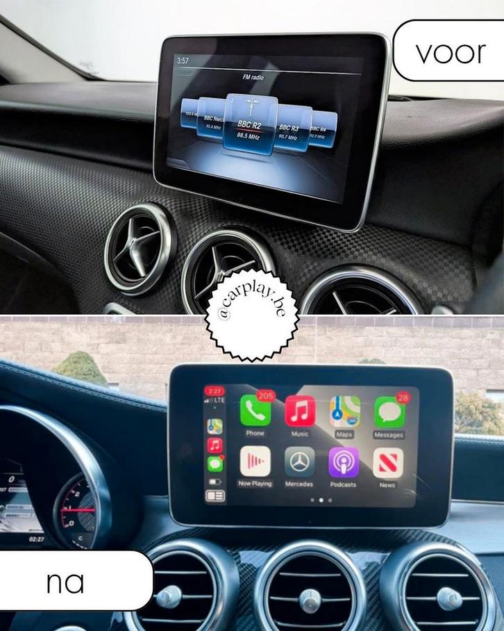 Carplay activatie mercedes, Autos : Divers, Autoradios, Comme neuf, Enlèvement