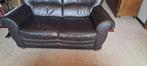 GRATIS lederen zetels, Maison & Meubles, Autres dimensions, Banc droit, Enlèvement, Utilisé